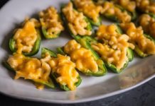 Baked Mac & Cheese Stuffed Jalapeños Recipe