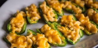 Baked Mac & Cheese Stuffed Jalapeños Recipe