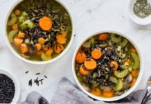 Wild Rice Soup in an Instant Pot Recipe