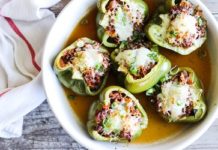 Sloppy Joe Stuffed Peppers Recipe