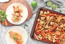 Sheet Pan Cauliflower Fajitas Recipe