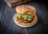 Vegan Guacamole Sweet Potato Black Bean Burger Recipe