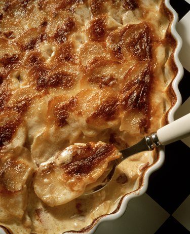 The Ratio of Potatoes to Cream for Potato Gratin