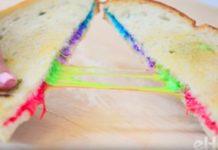 Rainbow Grilled Cheese Recipe