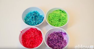 colored cheese.