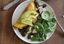 Omega-3 Vegetarian Omelet Recipe