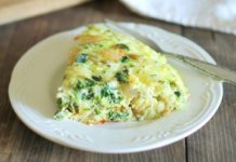 Homemade Zucchini and Kale Frittata