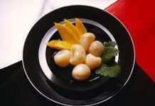 What Are the Little White Fruits in a Chinese Buffet?