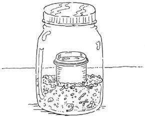 Down and Dirty is a science project that uses limewater to distinguish soil.
