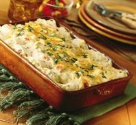 Cheesy chicken enchiladas casserole